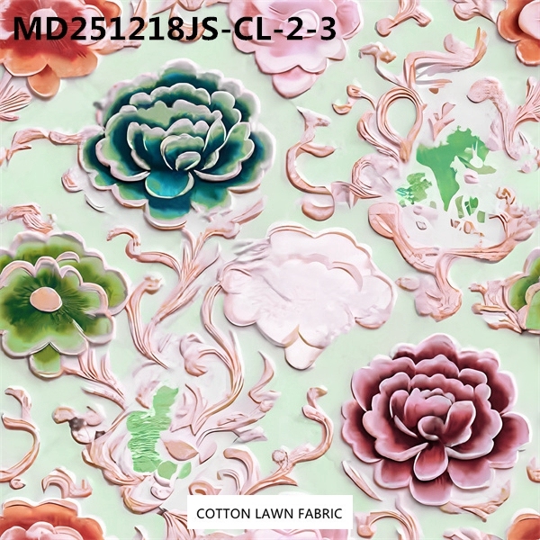 100% Cotton Lawn Fabric,LANKING TEX,Low Moq Printing Best  Quality  100% Cotton Lawn Fabric