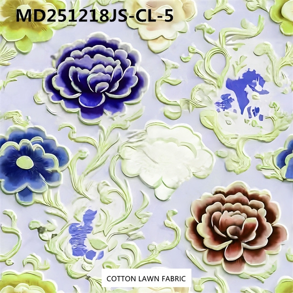 100% Cotton Lawn Fabric,LANKING TEX,Low Moq Printing Best  Quality  100% Cotton Lawn Fabric
