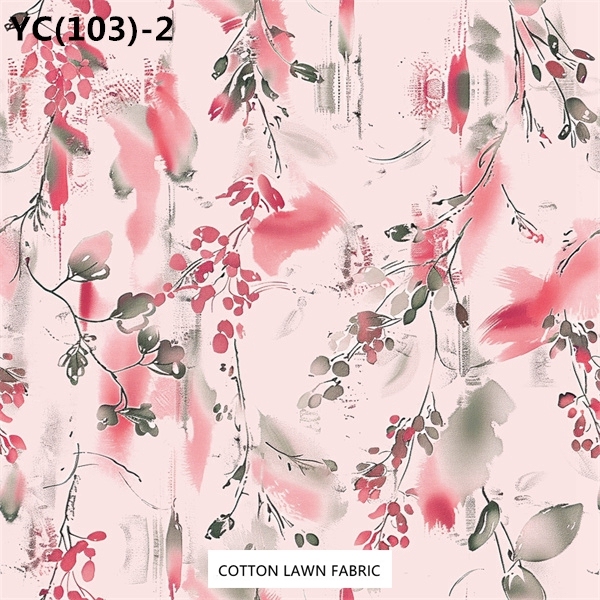 100% Cotton Lawn Fabric,LANKING TEX,Low Moq Printing Best  Quality  100% Cotton Lawn Fabric