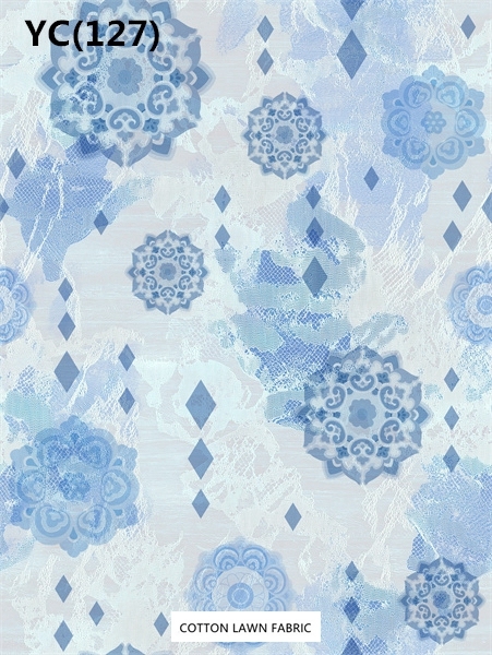100% Cotton Lawn Fabric,LANKING TEX,Low Moq Printing Best  Quality  100% Cotton Lawn Fabric