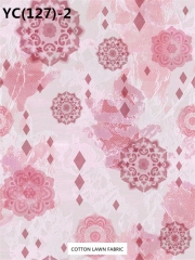 100% Cotton Lawn Fabric,LANKING TEX,Low Moq Printing Best  Quality  100% Cotton Lawn Fabric