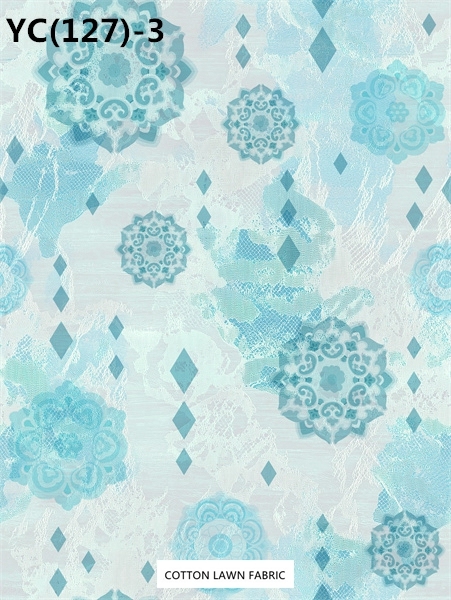 100% Cotton Lawn Fabric,LANKING TEX,Low Moq Printing Best  Quality  100% Cotton Lawn Fabric