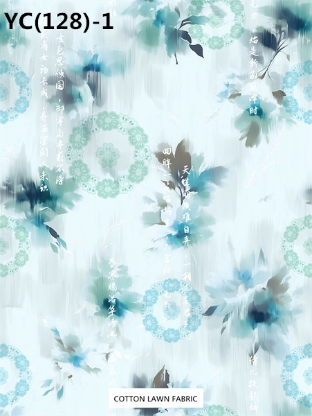100% Cotton Lawn Fabric,LANKING TEX,Low Moq Printing Best  Quality  100% Cotton Lawn Fabric