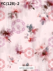 100% Cotton Lawn Fabric,LANKING TEX,Low Moq Printing Best  Quality  100% Cotton Lawn Fabric