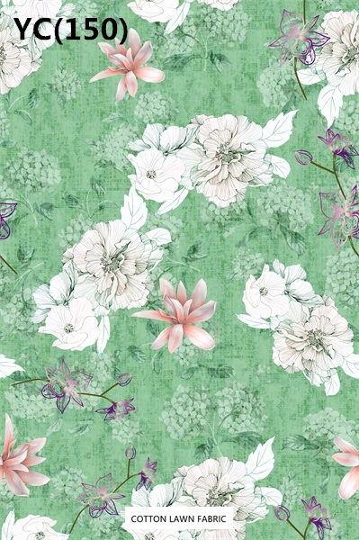 100% Cotton Lawn Fabric,LANKING TEX,Low Moq Printing Best  Quality  100% Cotton Lawn Fabric