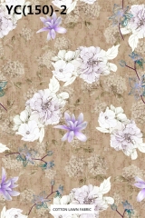 100% Cotton Lawn Fabric,LANKING TEX,Low Moq Printing Best  Quality  100% Cotton Lawn Fabric
