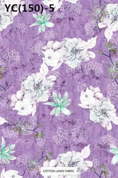 100% Cotton Lawn Fabric,LANKING TEX,Low Moq Printing Best  Quality  100% Cotton Lawn Fabric