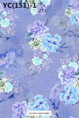 100% Cotton Lawn Fabric,LANKING TEX,Low Moq Printing Best  Quality  100% Cotton Lawn Fabric