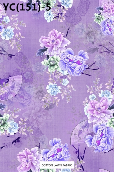 100% Cotton Lawn Fabric,LANKING TEX,Low Moq Printing Best  Quality  100% Cotton Lawn Fabric