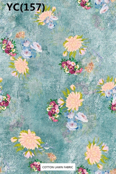 100% Cotton Lawn Fabric,LANKING TEX,Low Moq Printing Best  Quality  100% Cotton Lawn Fabric