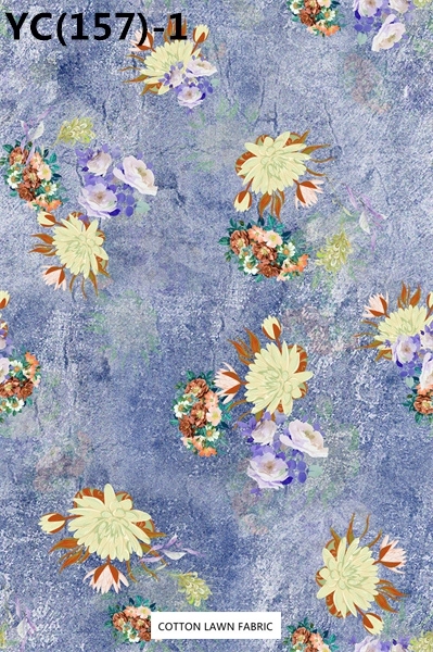 100% Cotton Lawn Fabric,LANKING TEX,Low Moq Printing Best  Quality  100% Cotton Lawn Fabric