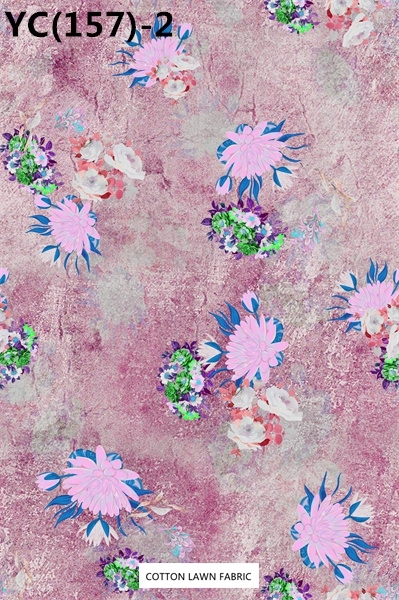 100% Cotton Lawn Fabric,LANKING TEX,Low Moq Printing Best  Quality  100% Cotton Lawn Fabric
