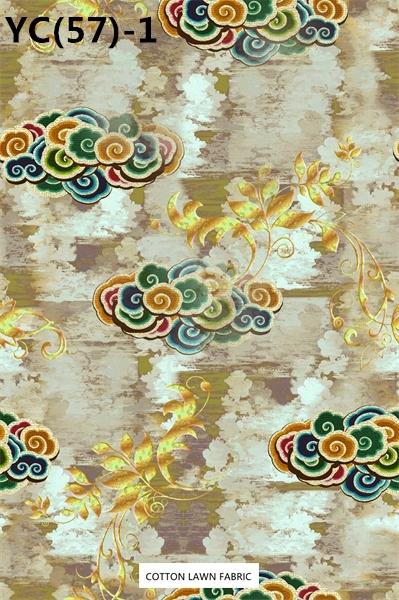 100% Cotton Lawn Fabric,LANKING TEX,Low Moq Printing Best  Quality  100% Cotton Lawn Fabric