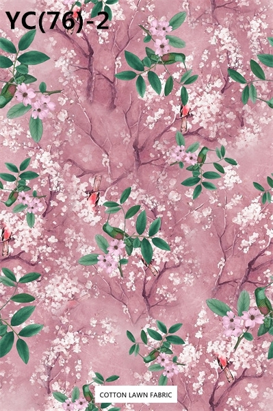 100% Cotton Lawn Fabric,LANKING TEX,Low Moq Printing Best  Quality  100% Cotton Lawn Fabric