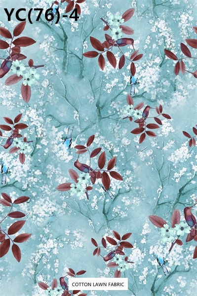 100% Cotton Lawn Fabric,LANKING TEX,Low Moq Printing Best  Quality  100% Cotton Lawn Fabric