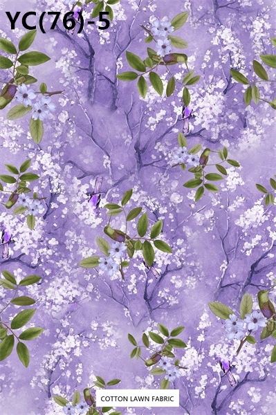 100% Cotton Lawn Fabric,LANKING TEX,Low Moq Printing Best  Quality  100% Cotton Lawn Fabric