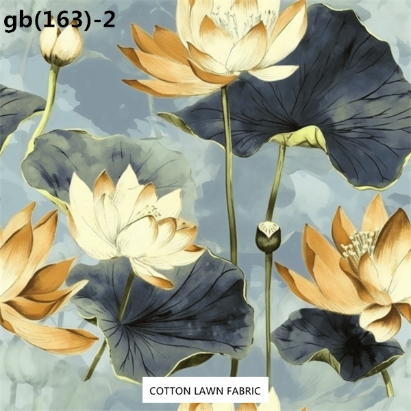 100% Cotton Lawn Fabric,LANKING TEX,Low Moq Printing Best  Quality  100% Cotton Lawn Fabric