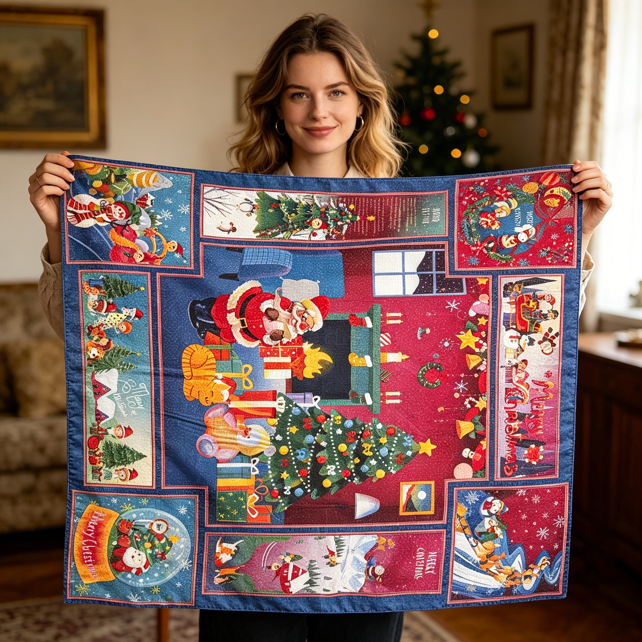 Doulbe Side Printed Silk  Scarf,LANKING TEX,Doulbe Side Printed Silk  Scarf
