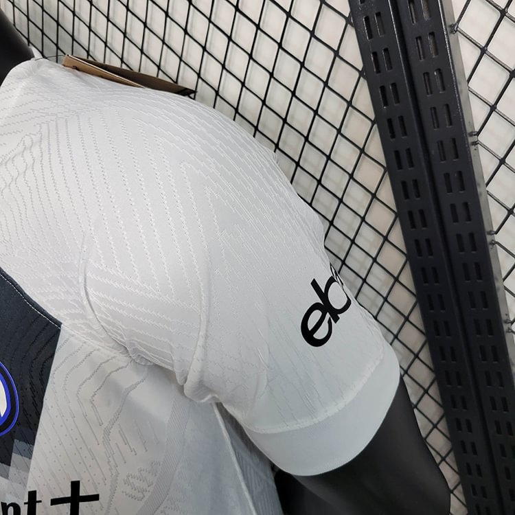 Player 2023-24 Inter Milan Away CUADRADO ARNAUTOVIC THURAM LAUTARO FRATTESI Football jersey
