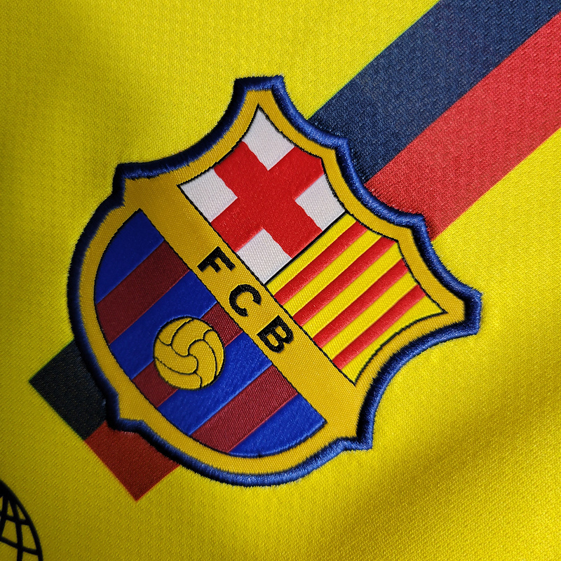 Retro 2008-09 Barcelona Away Retro MESSI PIQUE ETO'O XAVI A.INISTA ETO'O HENRY Football jersey