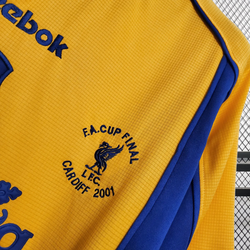 Retro 2000-01 Liverpool Away retro Football jersey