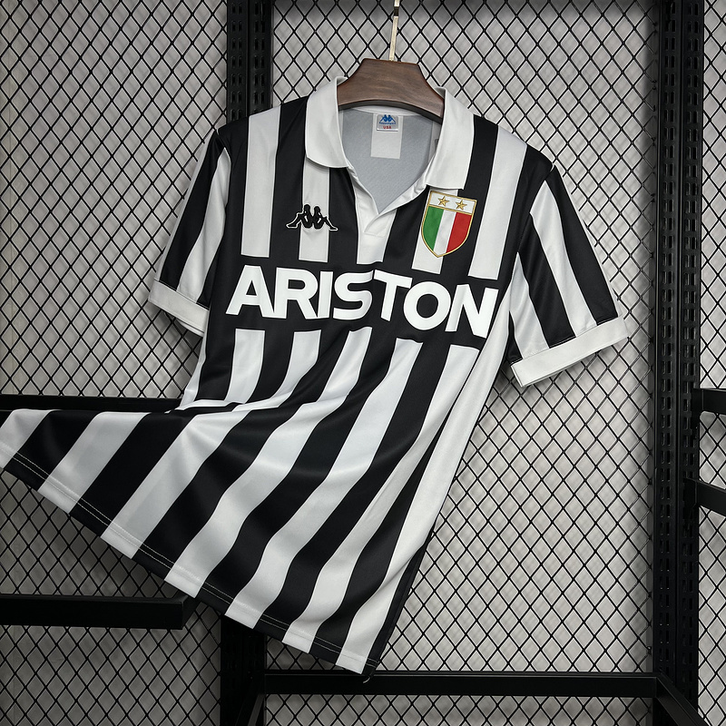 retro 1984-85 Juventus Home retro Football jersey