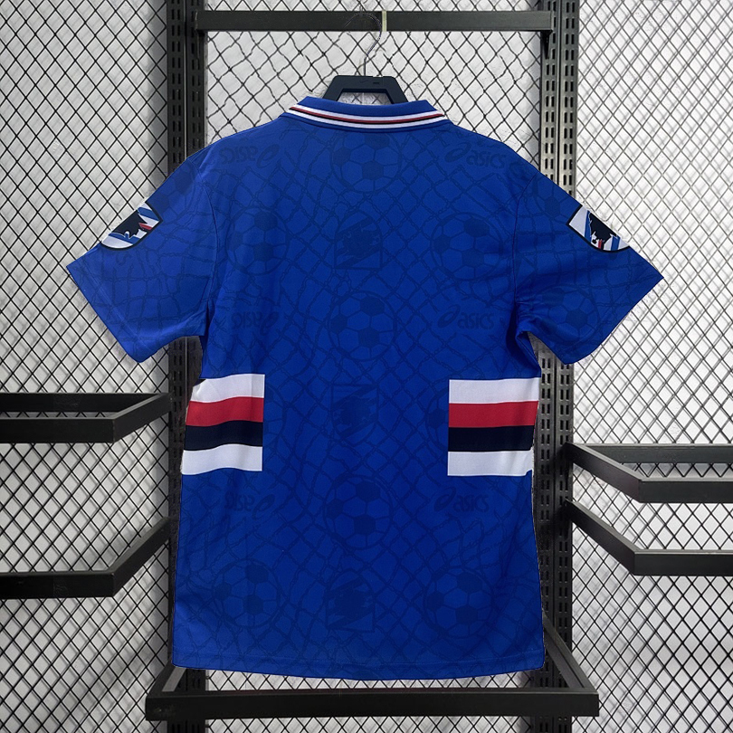 Retro 1994-95 Sampdoria Home Retro Football jersey