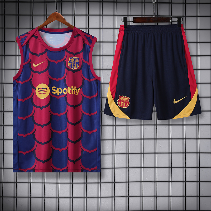 2024-25 Barcelona Sleeveless Vest Training Wear