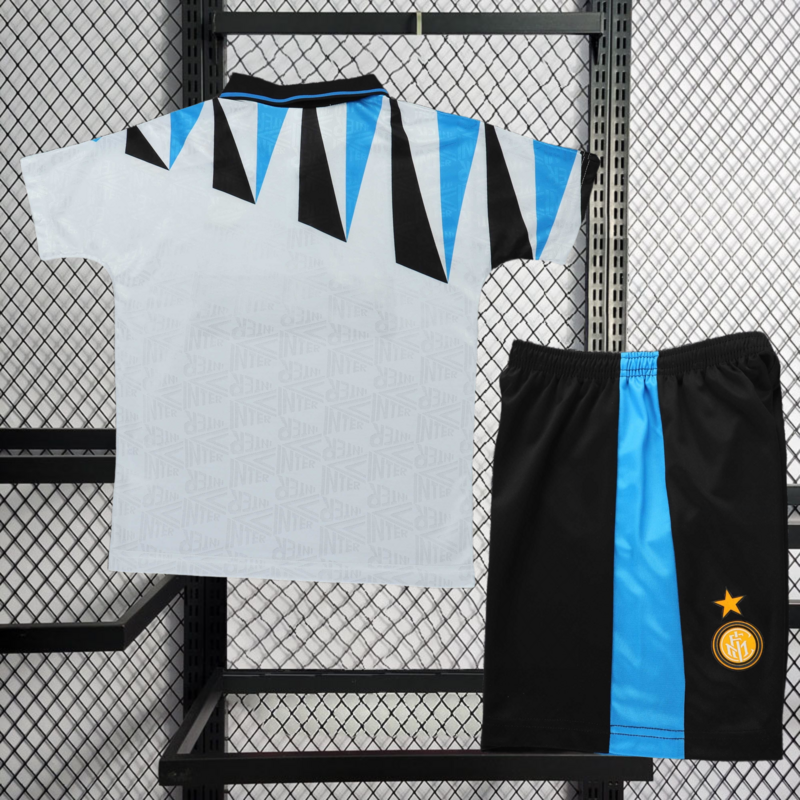 Retro Kids 1992-93 Kids Inter Milan Away Retro Football jersey