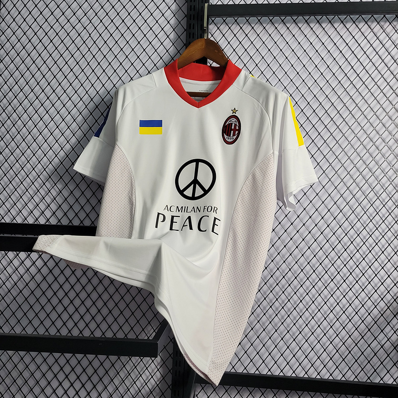 Retro 2002-03 AC Milan away retro Champions League Final Edition Football jersey