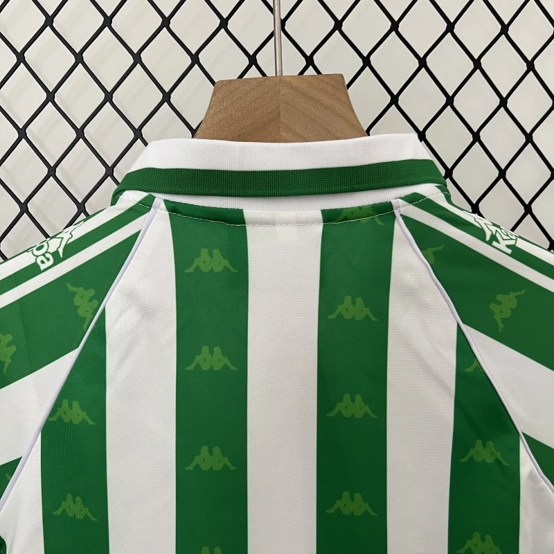 Retro Kids 1995-97 Kids Real Betis Home retro football jersey