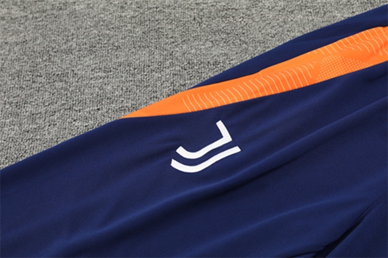 2024-25 Juventus Royal Blue Long Sleeve Training Suit