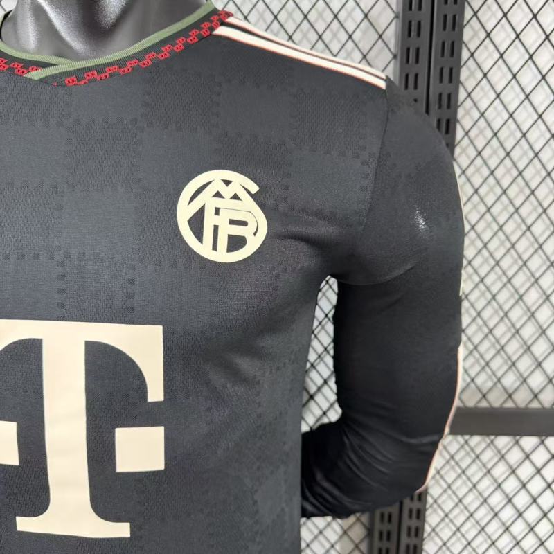 player 2025-26 Bayern Munchen Third Away Long sleeve football jersey