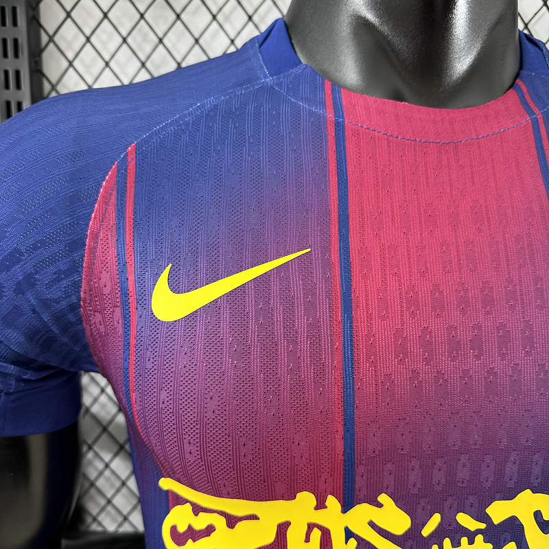 player 2025-26 Barcelona Travis Scott to feature on the Clásico jersey in conjunction with Spotify Football jersey