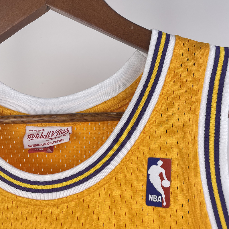 1971-72 NBA Lakers  44 WEST Basketball Jersey