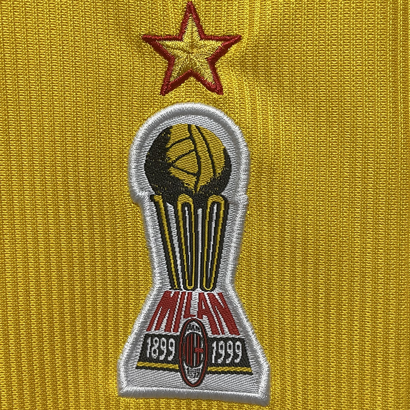 Retro 1999-00 AC Milan Away retro football jersey