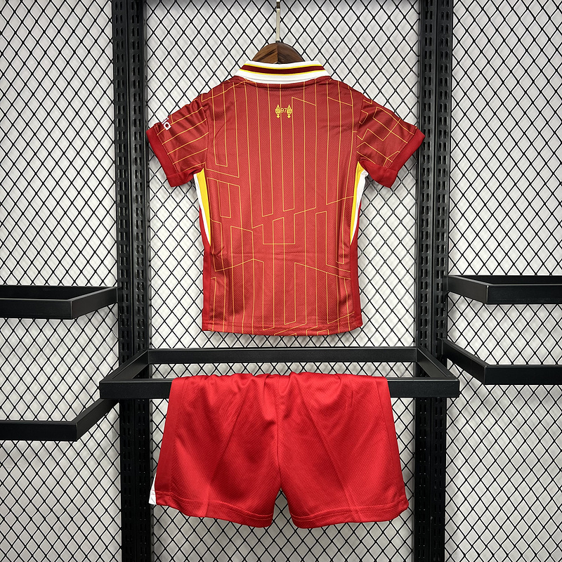 2024-25 Liverpool Home KIDS Football Jersey