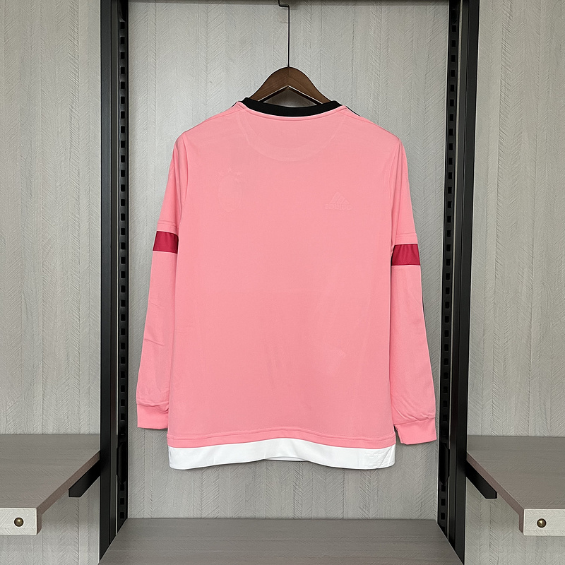 Retro 2015-16 juventus away Retro pink DYBALA POGBA MORATA Football jersey