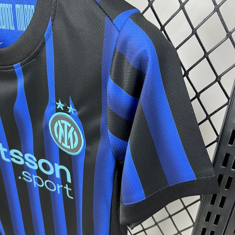 2025-26 Inter Milan Home Kids Football jersey