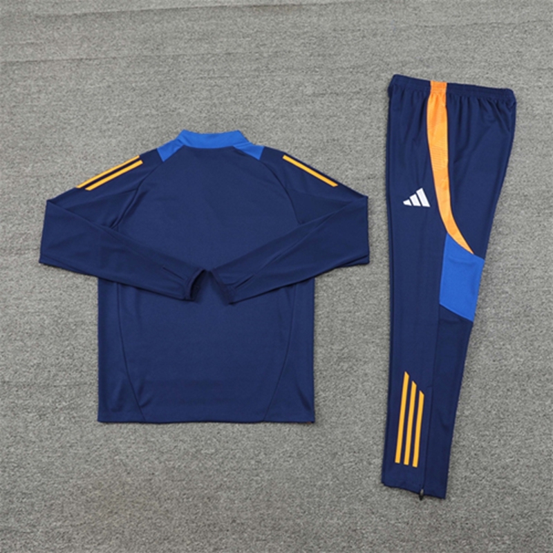 2024-25 Juventus Royal Blue Long Sleeve Training Suit