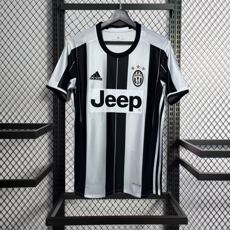 Retro 2016-17 Juventus Home Retro Football jersey