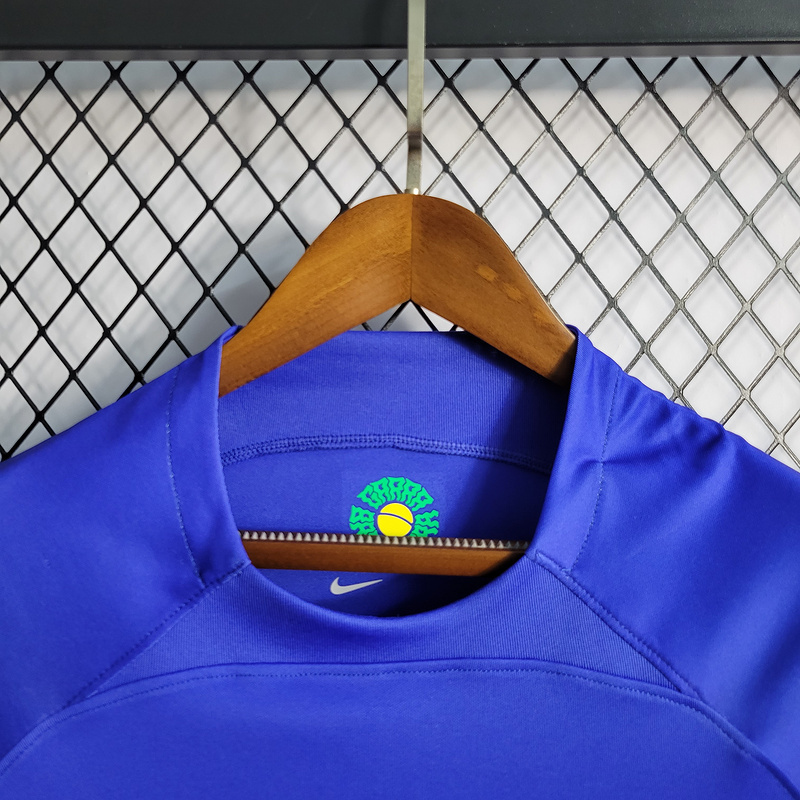 2022-23 Brazil Away National Team World Cup Football jersey