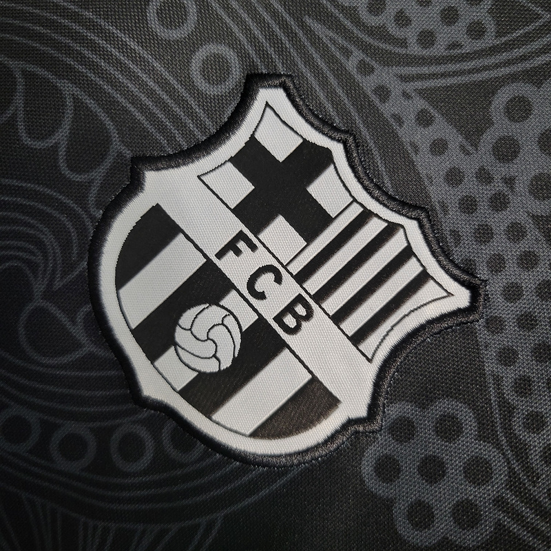 2023-24 Barcelona Black Special Edition  GAVI LEWANDOWSKI F. DE JONG PEDRI FERMíN Football jersey