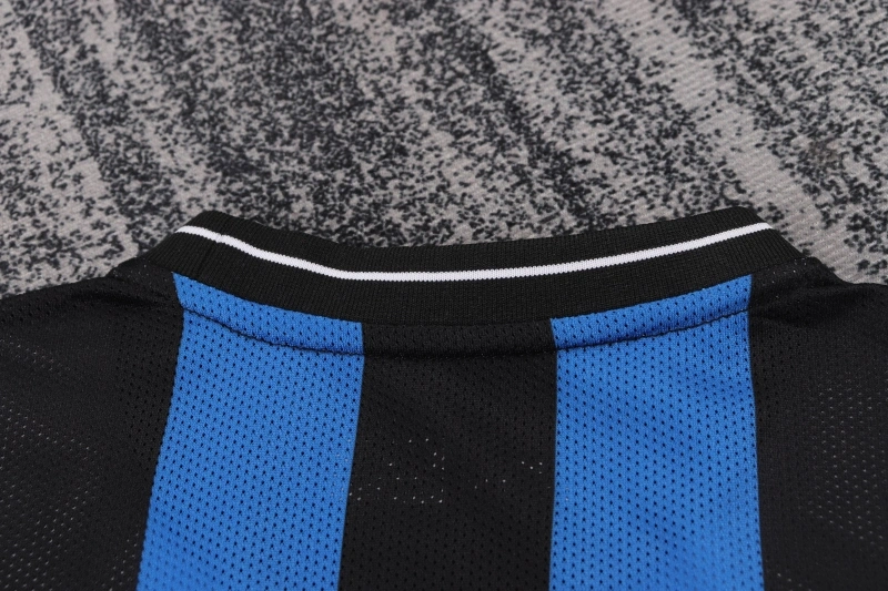 Retro Kids 2009-10 Kids Inter Milan Home retro Football jersey