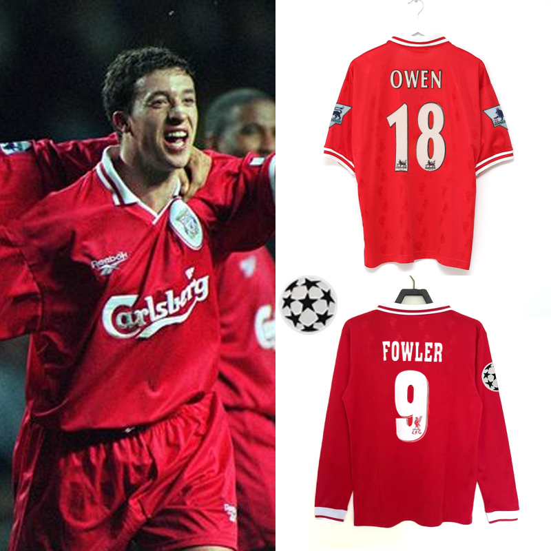 Retro 1996-97 Liverpool Home retro Football jersey
