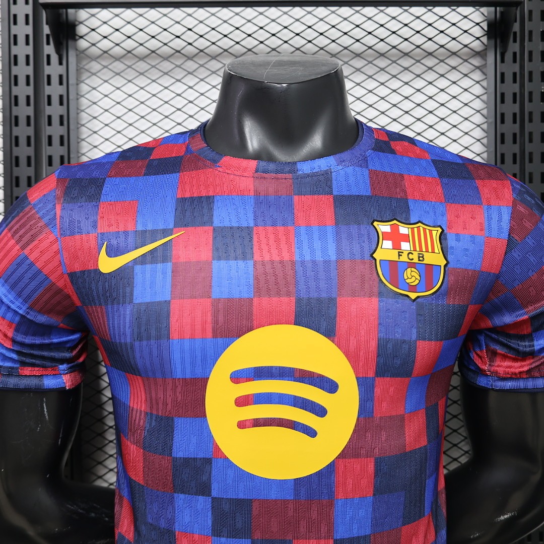 Player 2026-27 Barcelona Pre-match uniform Football jersey