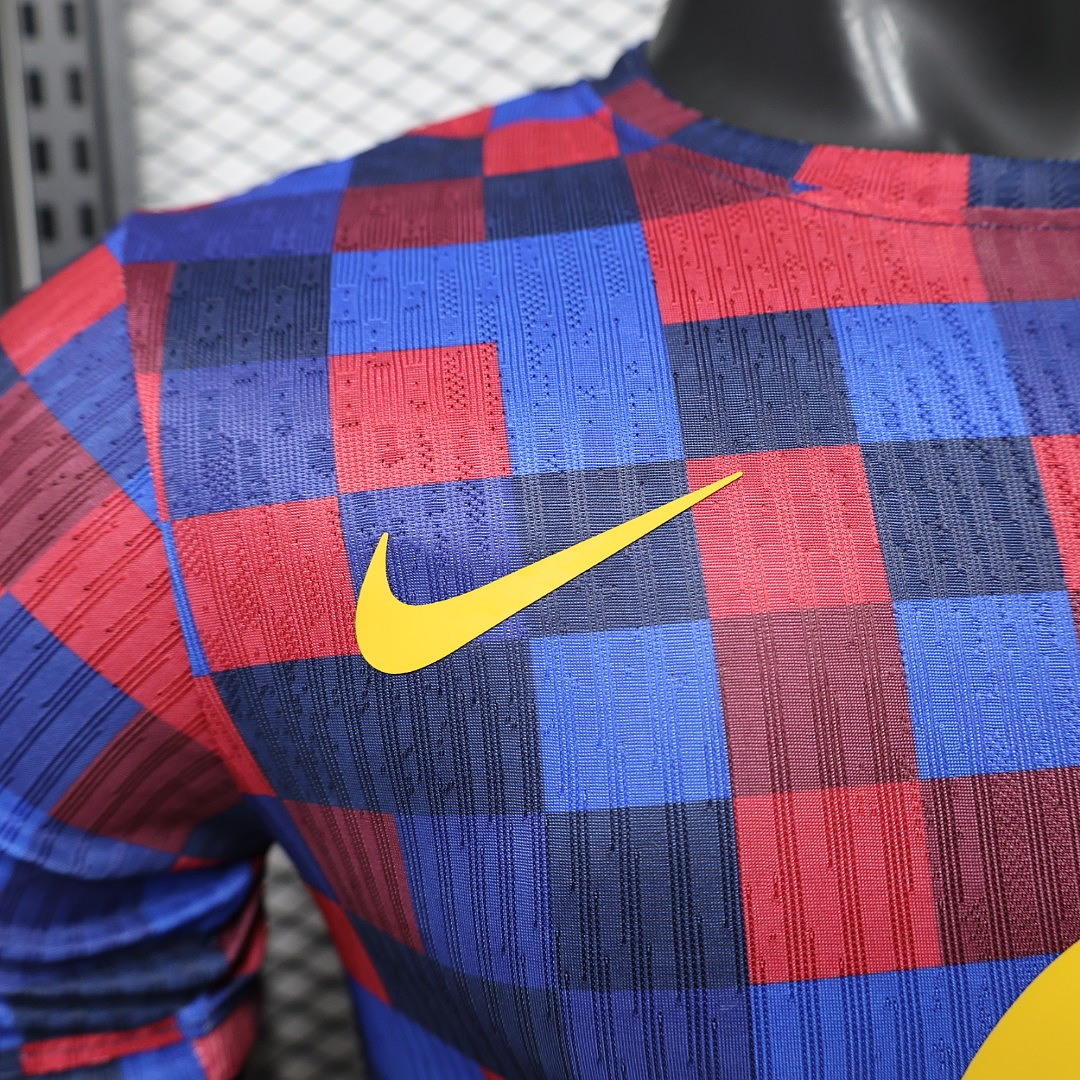 Player 2026-27 Barcelona Pre-match uniform Football jersey
