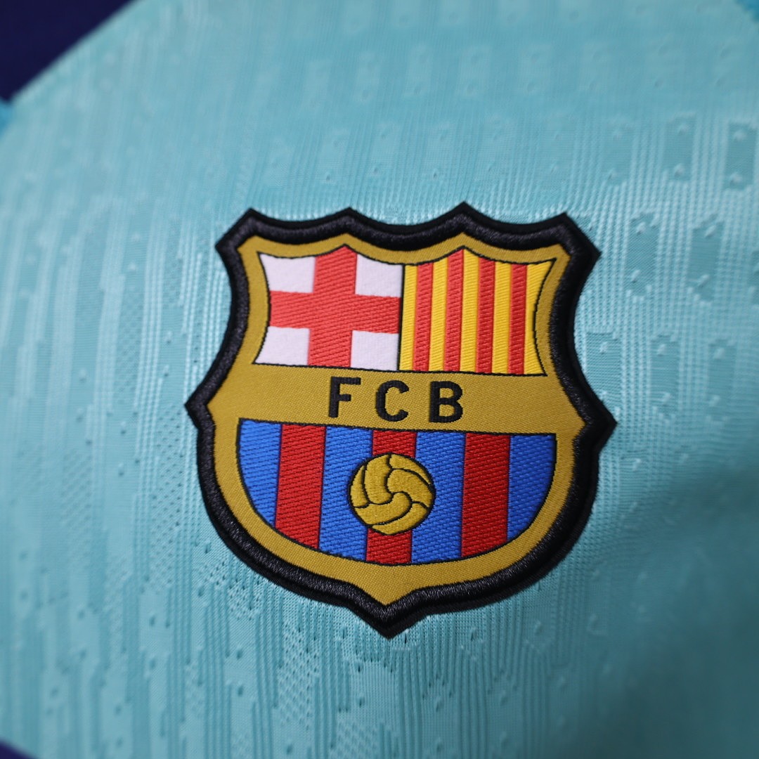 Player 2026-27 Barcelona Second Away Long sleeves Football jersey