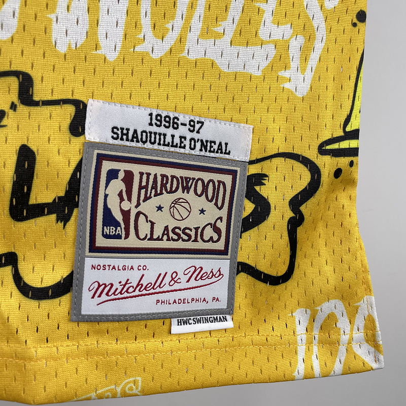 1996-97 NBA Lakers  34 O'NEAL Basketball Jersey