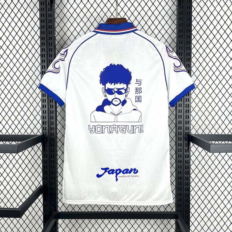 Retro 1998 Away Japan Retro X BAD BUNNY Football jersey